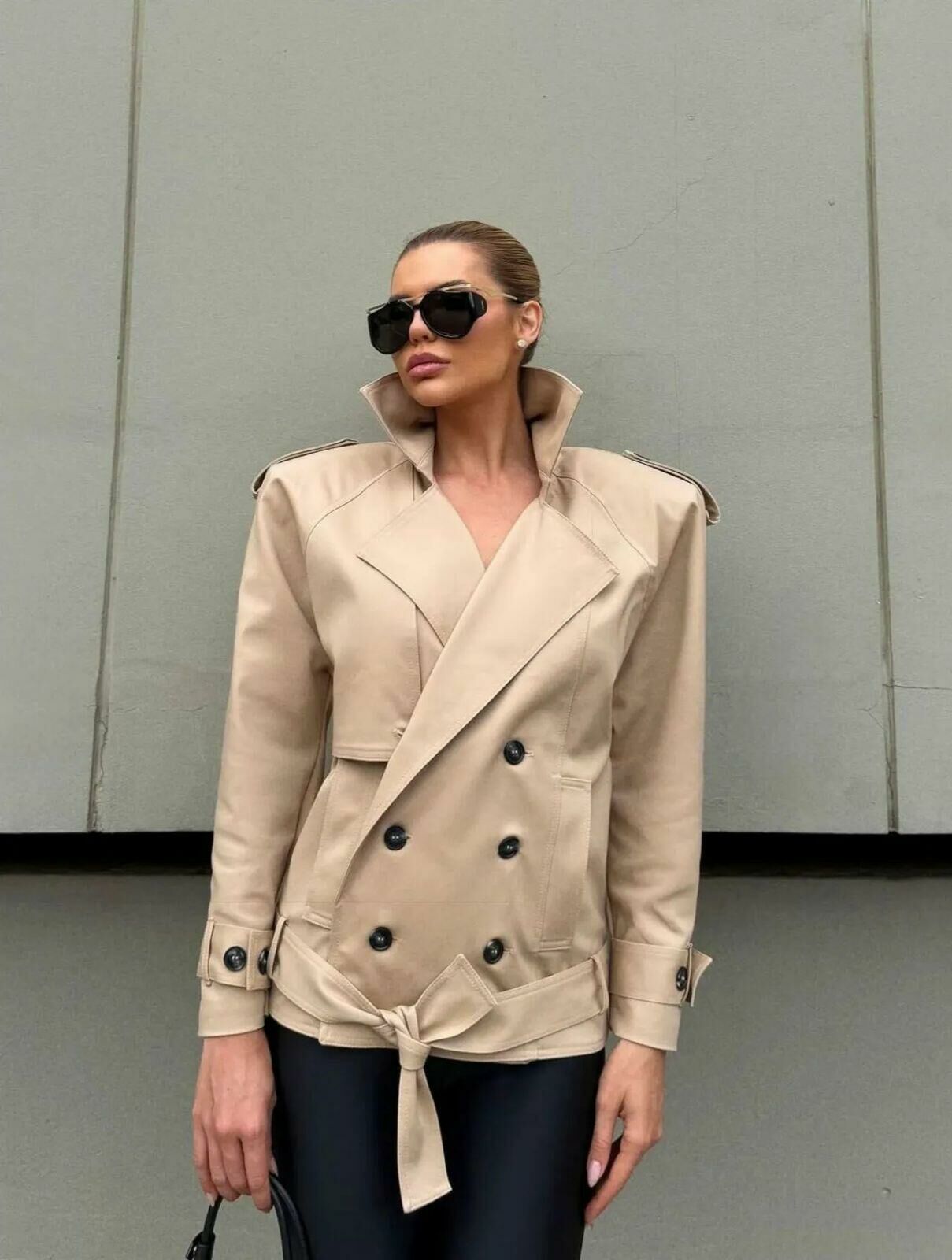 Imagem de Casaco Milena Bege Le Blog